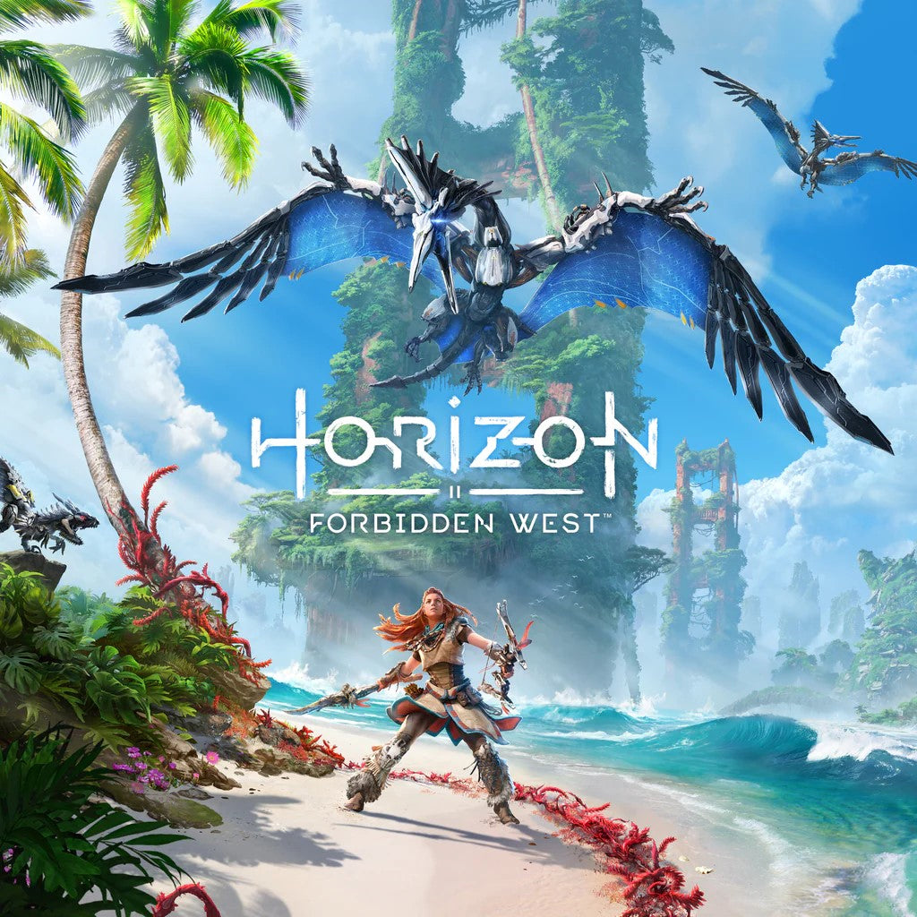 Playstation 5 Disc Edition FINAL FANTASY XVI Bundle with Horizon Forbidden West and Mytrix Controller Case - PS5, White Playstation 5 Disc Edition FINAL FANTASY XVI Bundle with Horizon Forbidden West and Mytrix Controller Case - PS5, White